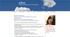 Desktop Screenshot of mbsr-training-hamburg.de